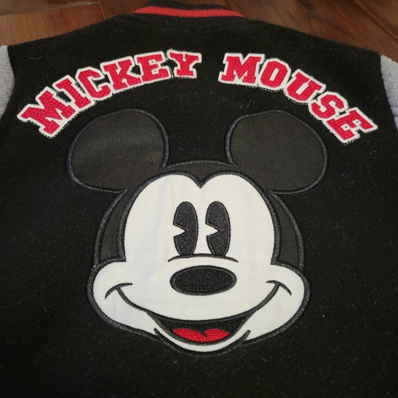 Size 2T Disney Mickey Letterman Varsity jacket - Picture 8 of 10
